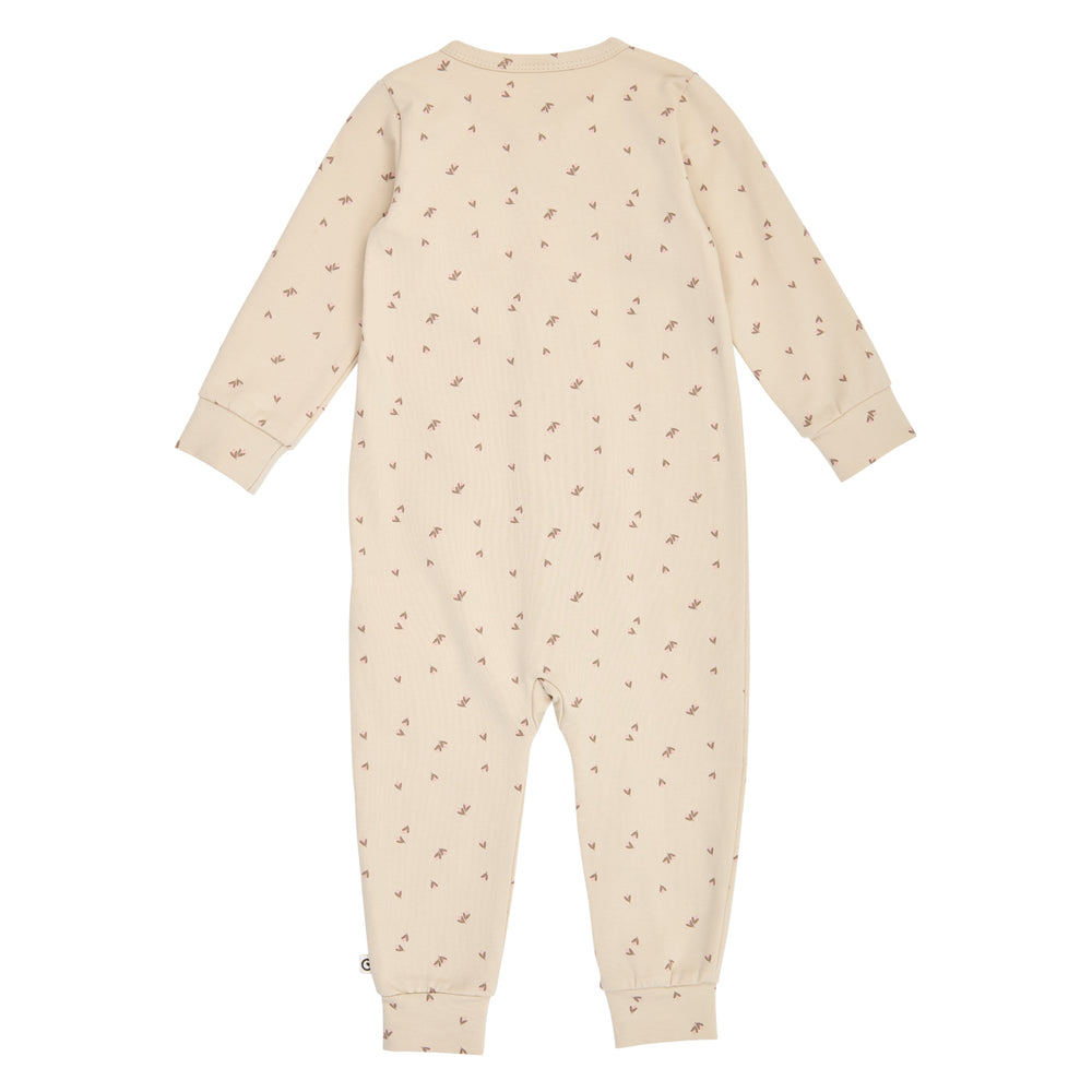 müsli Fleur Zip Bodysuit Bodystockings Oak/ Walnut/ Blush 690000334