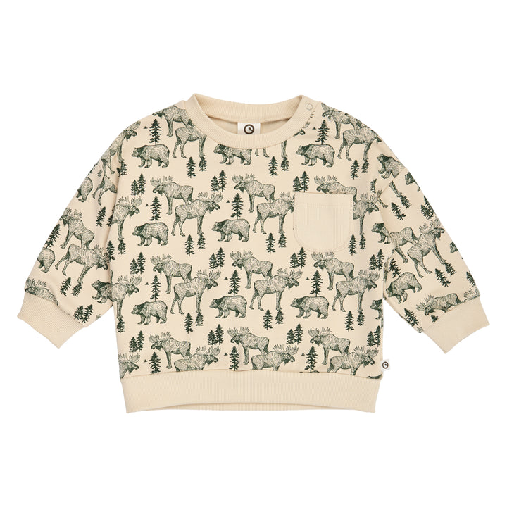 müsli Forest Baby Set L_S Tee Oak/ Forest green 690000335