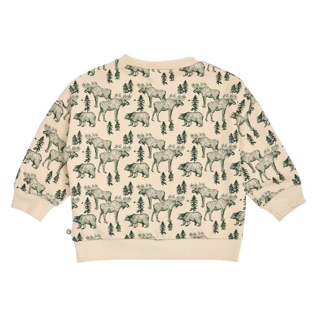 müsli Forest Baby Set L_S Tee Oak/ Forest green 690000335