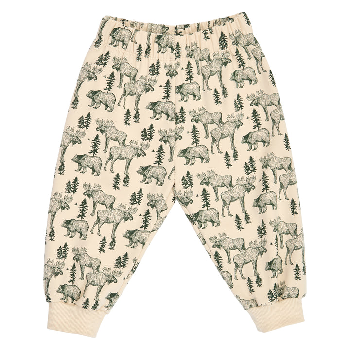 müsli Forest Baby Set L_S Tee Oak/ Forest green 690000335