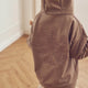 müsli Forest Embroidery Hoodie L_S Tee Walnut 017080802