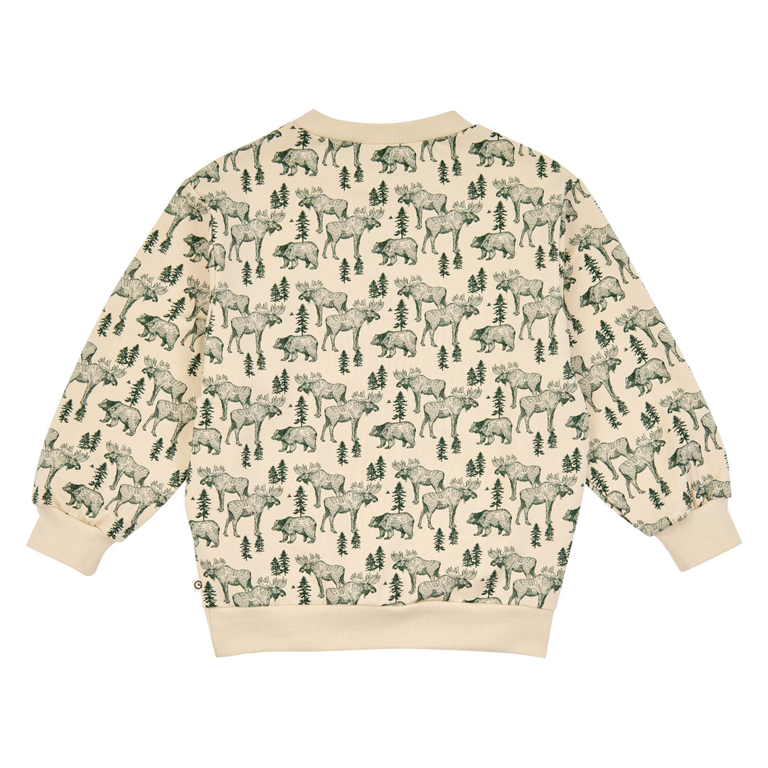 müsli Forest Sweatshirt L_S Tee Oak/ Forest green 690000335