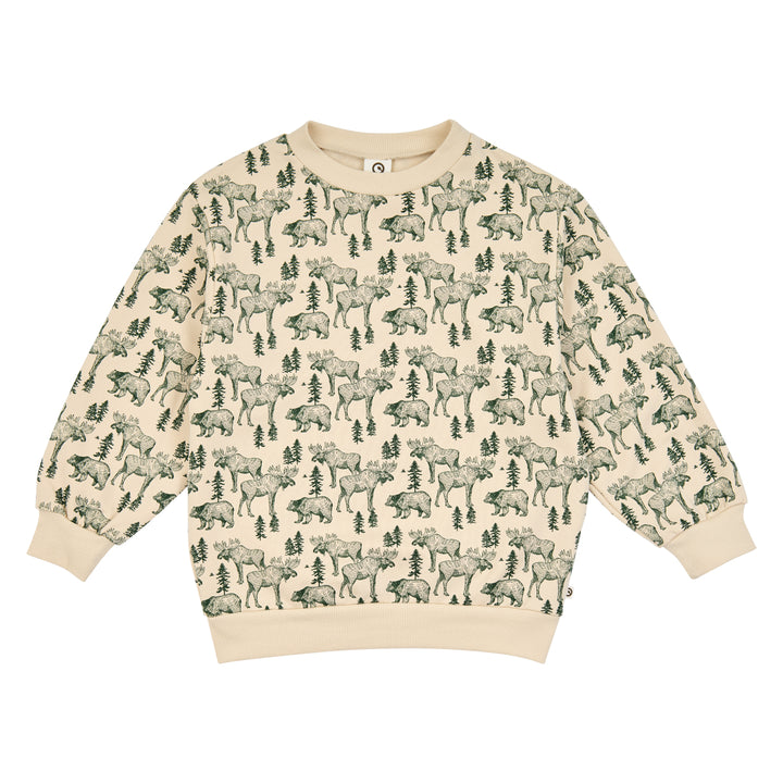 müsli Forest Sweatshirt L_S Tee Oak/ Forest green 690000335