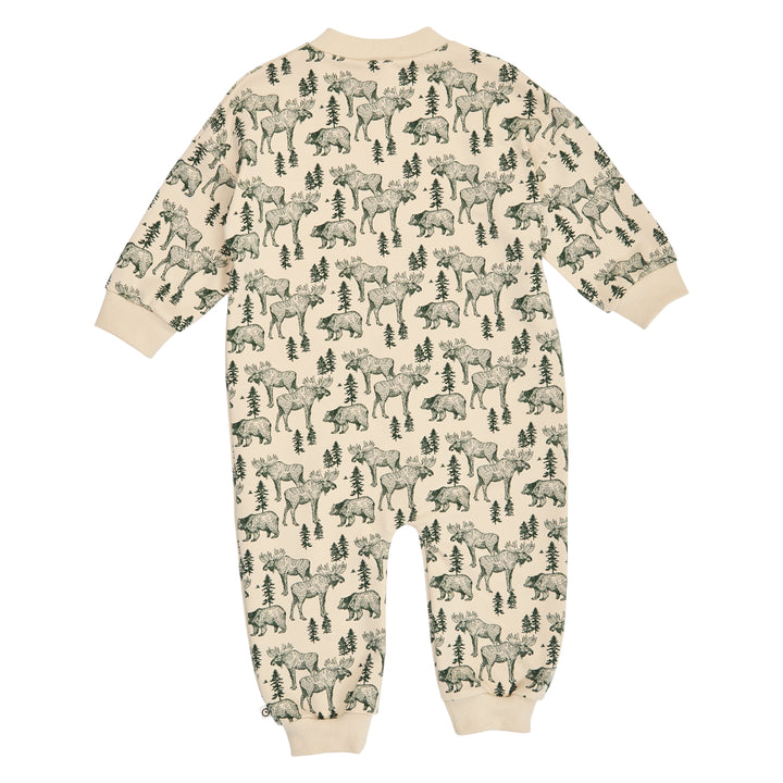 müsli Forest Zip Bodysuit Bodystockings Oak/ Forest green 690000335