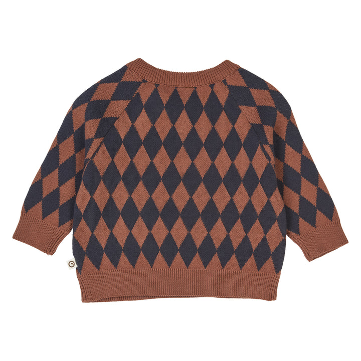 müsli HARLEQUIN KNIT sweater L_S Tee Root 019122804