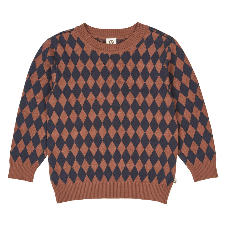 müsli HARLEQUIN KNIT sweater L_S Tee Root 019122804