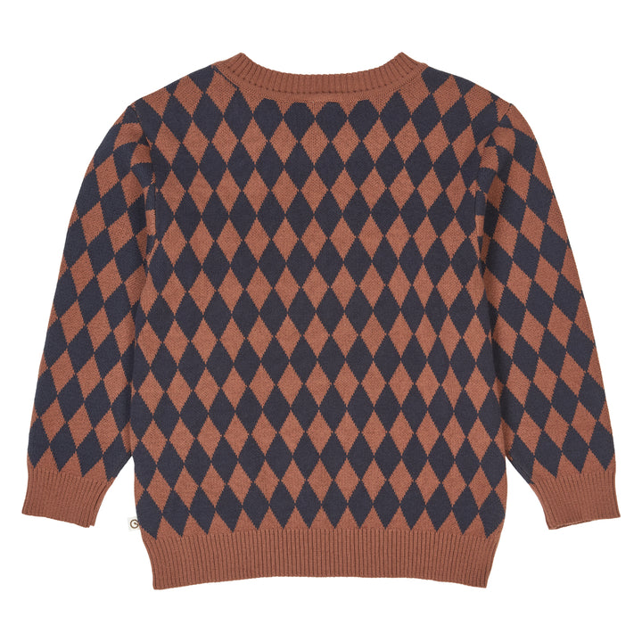 müsli HARLEQUIN KNIT sweater L_S Tee Root 019122804