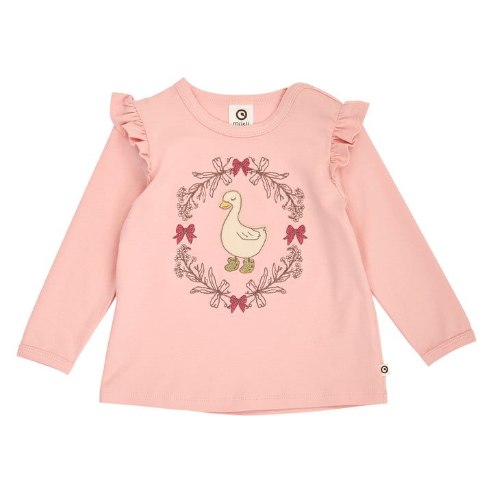 müsli Heritage Duck Baby Set L_S Tee Blush 014150801