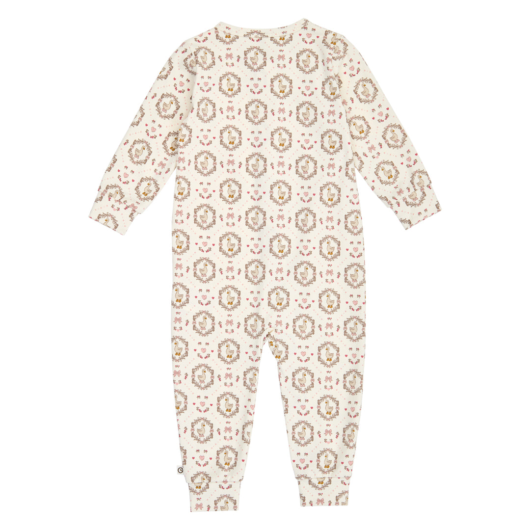 müsli Heritage Duck Zip Bodysuit Bodystockings Balsam cream/ Blush/ Baroque rose 690000341