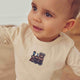 müsli Heritage Embroidery L/S T Baby L_S Tee Oak 013040001