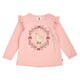 müsli Heritage Frill L/S T Baby L_S Tee Blush 014150801