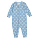 müsli Heritage Train Zip Bodysuit Bodystockings Soft blue/ Navy/ Oak 690000342