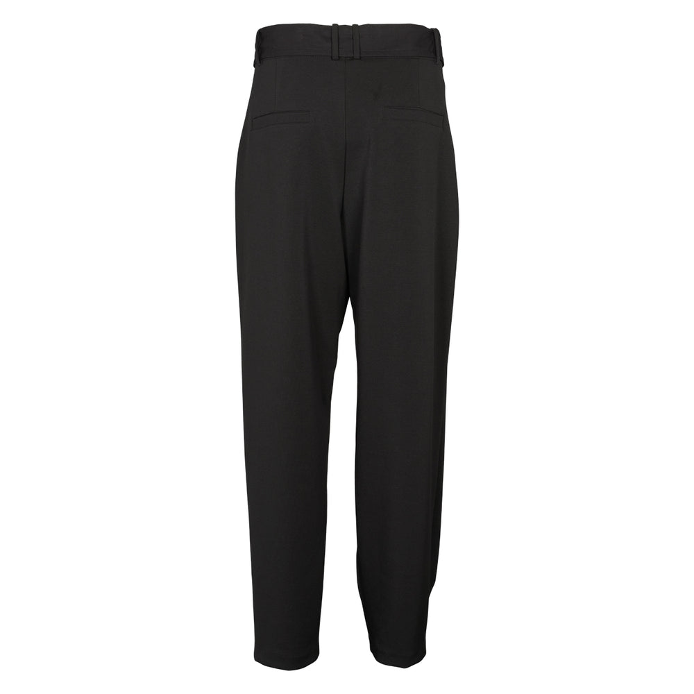 Conservandum INTERLOCK barrel pants Pants Black 019400706