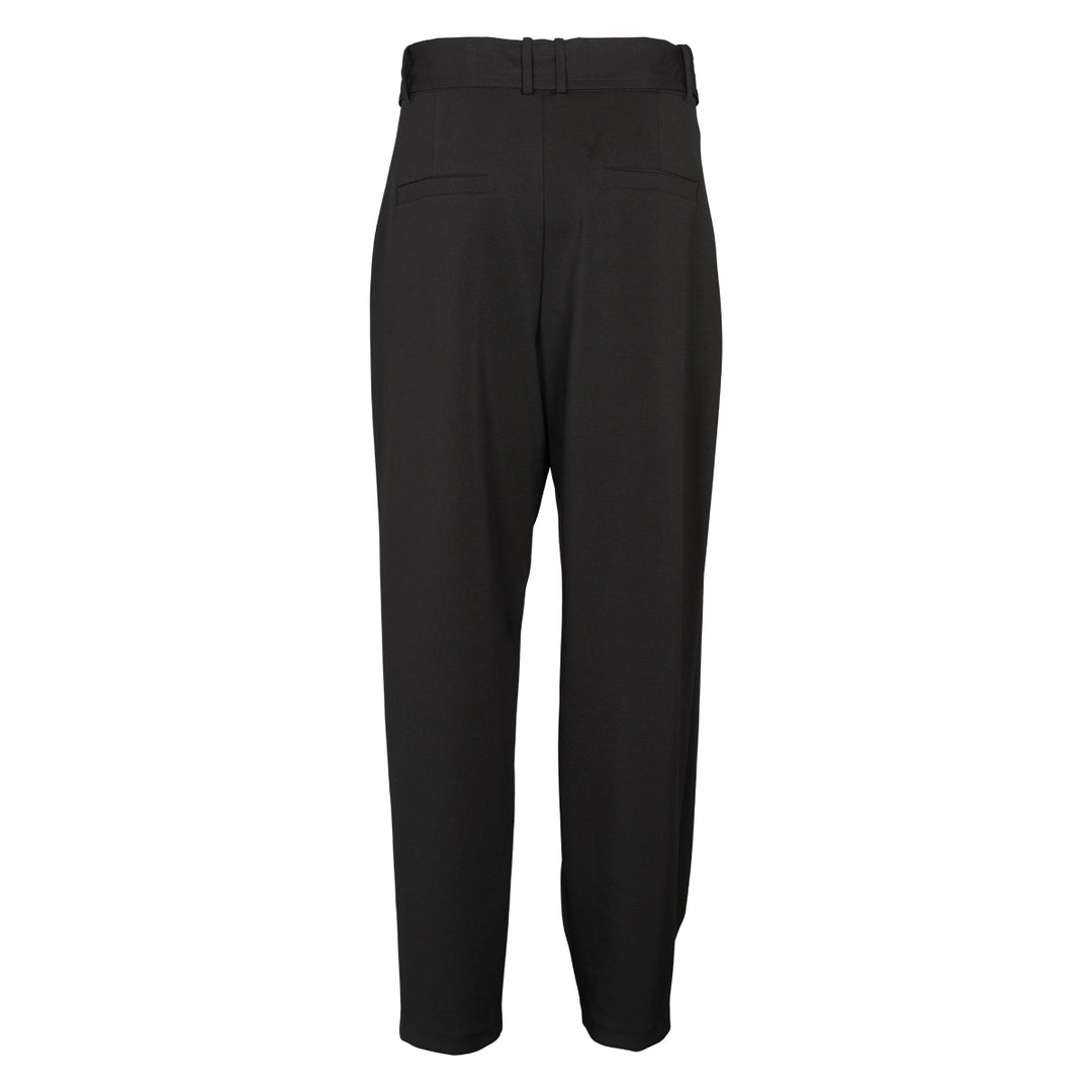 Conservandum INTERLOCK barrel pants Pants Black 019400706