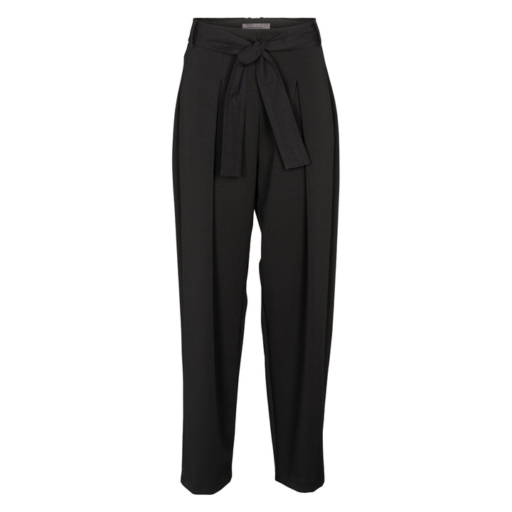 Conservandum INTERLOCK barrel pants Pants Black 019400706