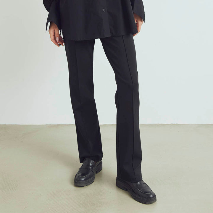 Conservandum INTERLOCK classic pants Pants Black 019400706