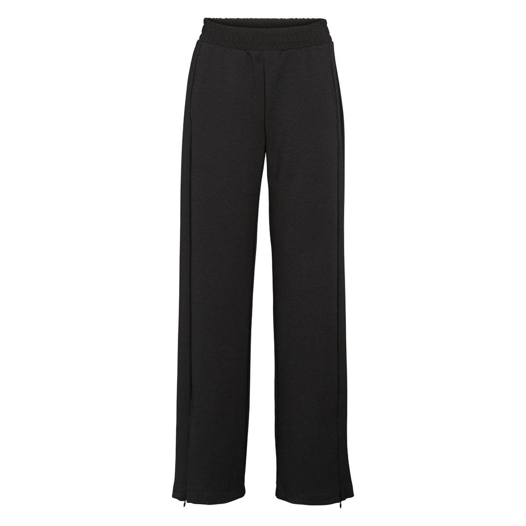 Conservandum INTERLOCK zip pants Pants Black 019400706