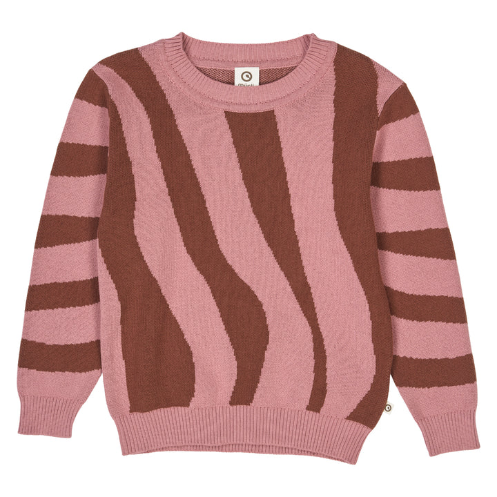 müsli JACQUARD KNIT sweater L_S Tee Nostalgia Rose 017151200