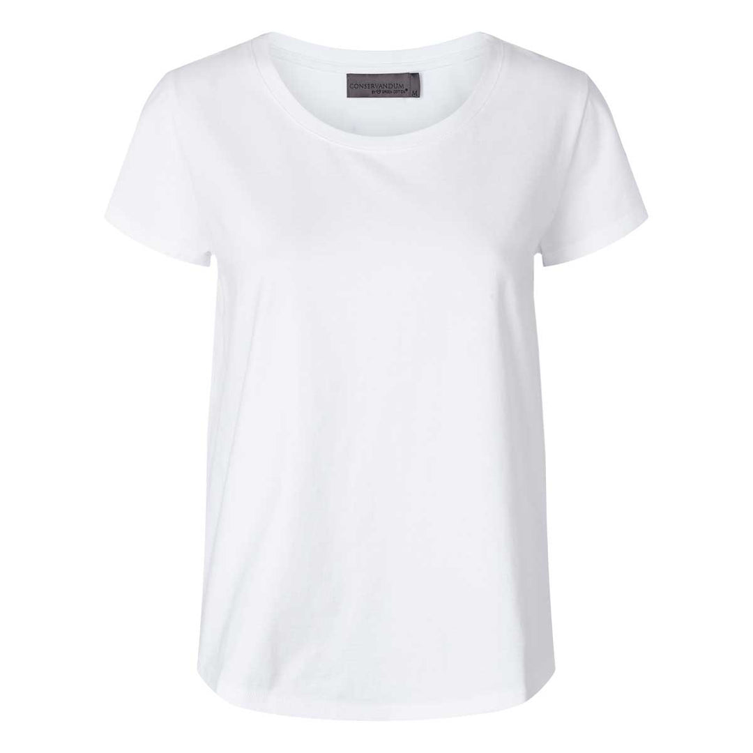Conservandum JUST ME T-shirt S_S Tee White 011060102