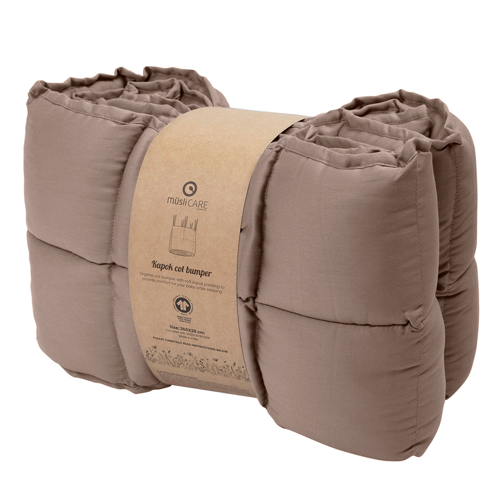 müsli KAPOK bumper 28x360 cm Nursery Walnut 017080802