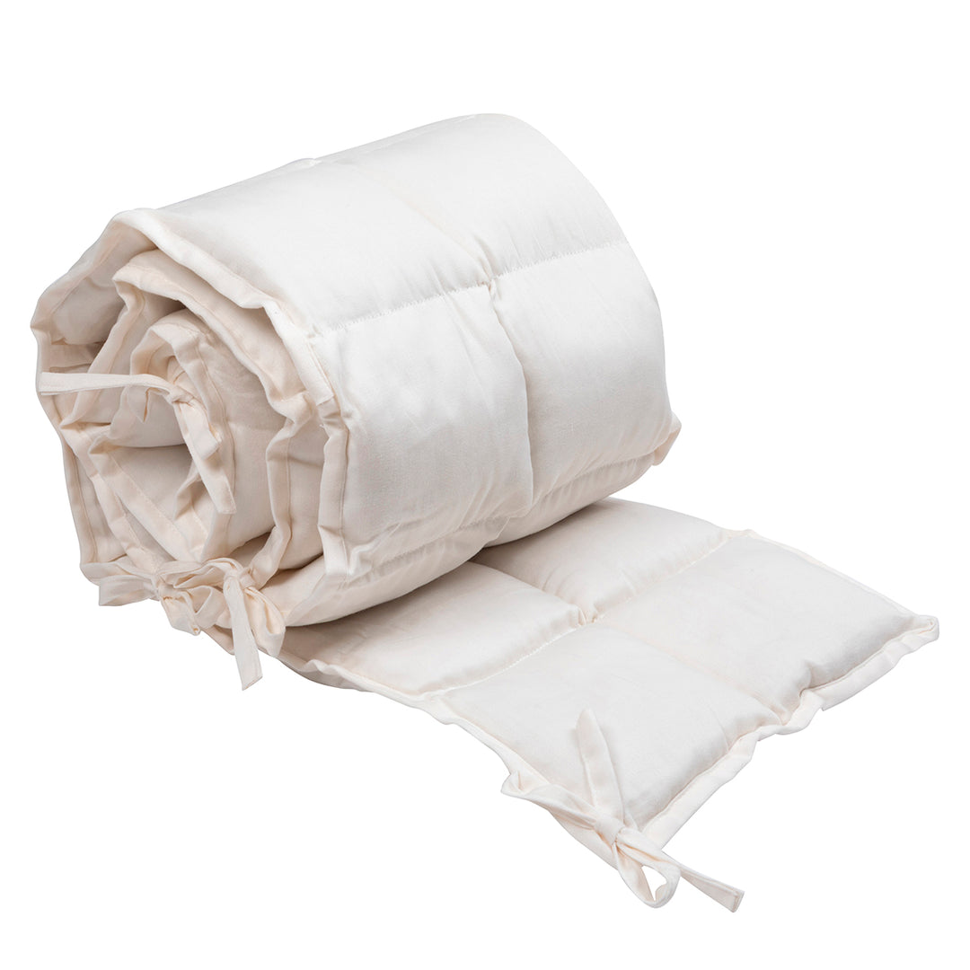 müsli KAPOK cot bumper 28x200 cm Nursery Balsam cream 011100100