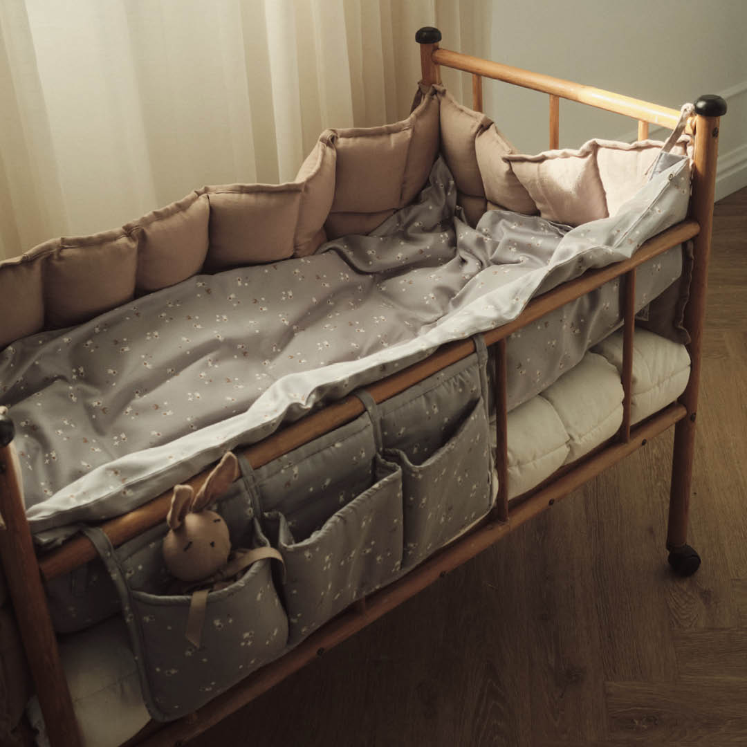 müsli KAPOK cot bumper 28x200 cm Nursery Walnut 017080802