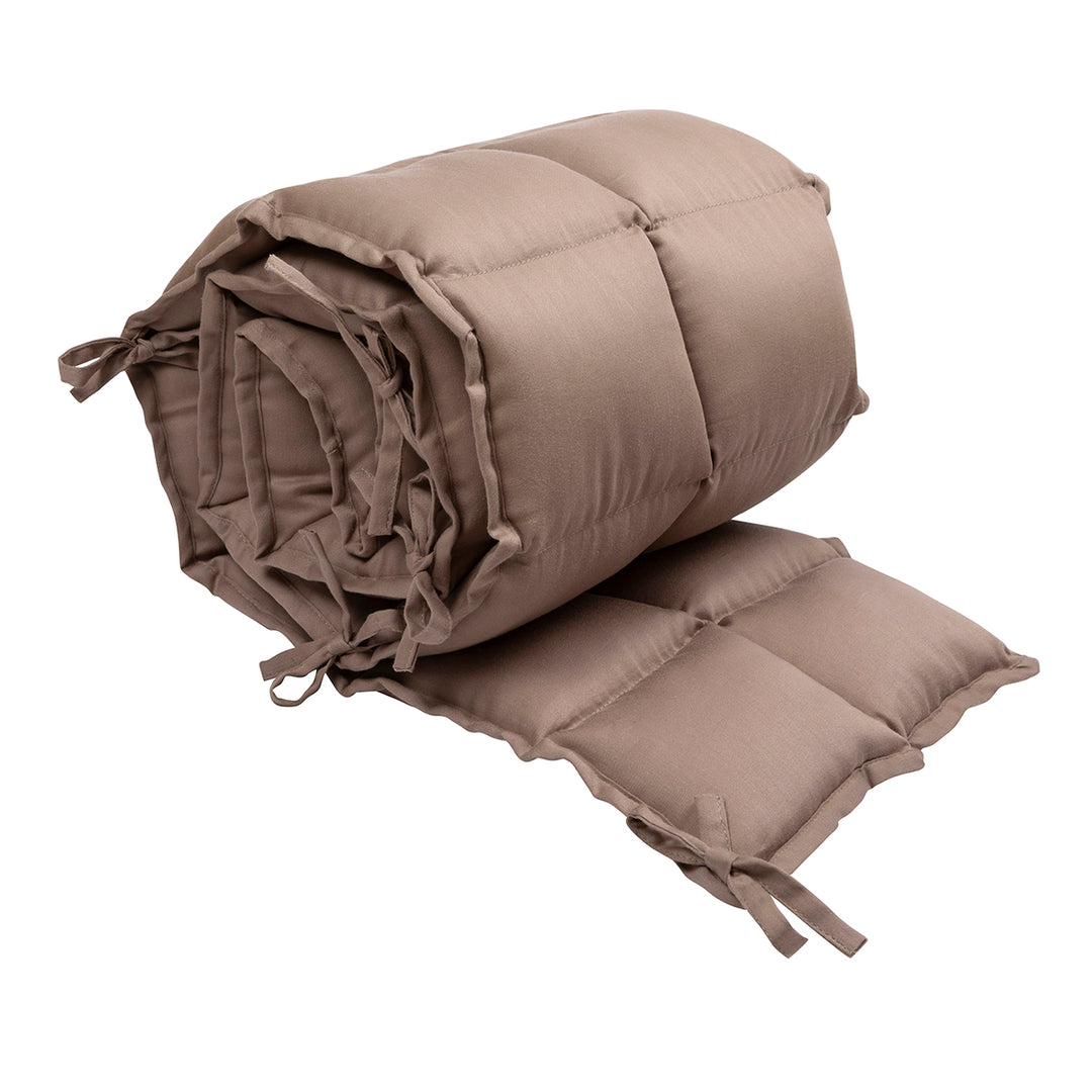 müsli KAPOK cot bumper 28x200 cm Nursery Walnut 017080802
