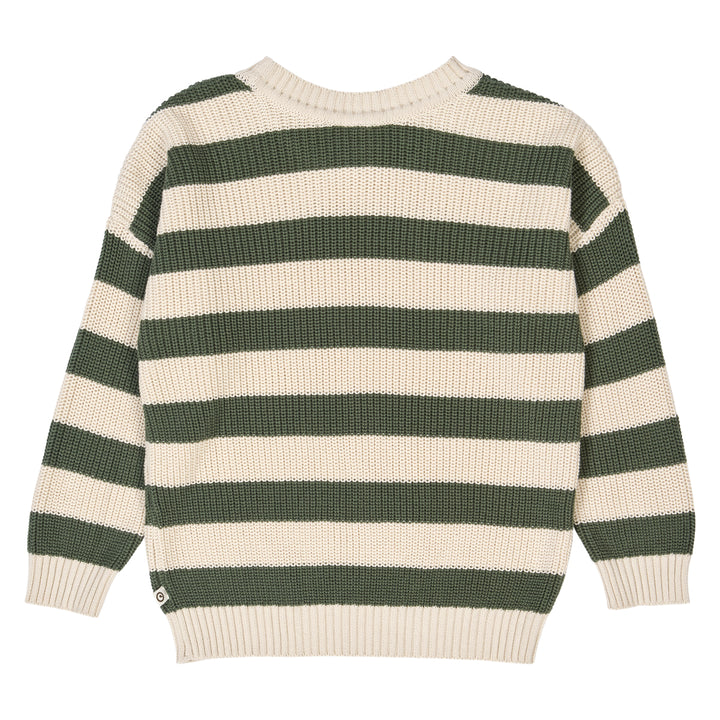 müsli KNIT STRIPE sweater L_S Tee Oak 013040001