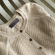 Conservandum KNIT cardigan Cardigan Birch 013090500