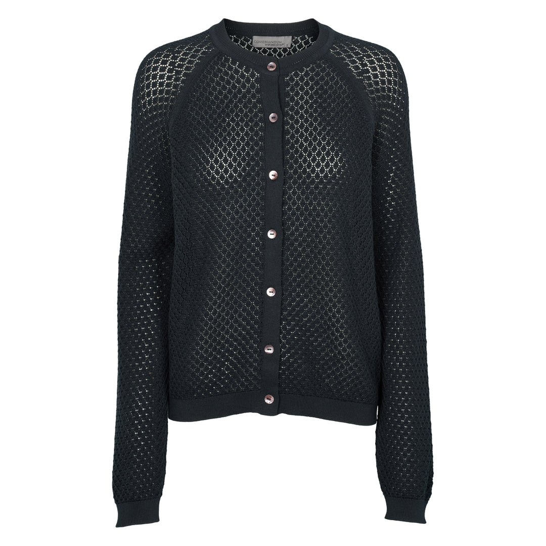 Conservandum KNIT cardigan Cardigan Black 019400706