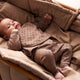 müsli KNIT pants with hole pattern Pants Walnut 017080802