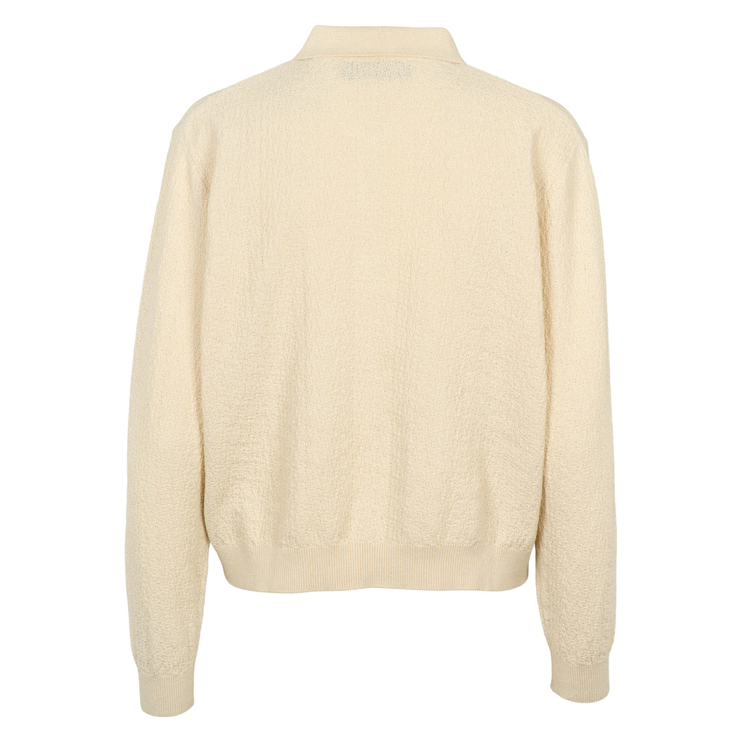 Conservandum KNIT polo top Sweatshirt Birch 013090500