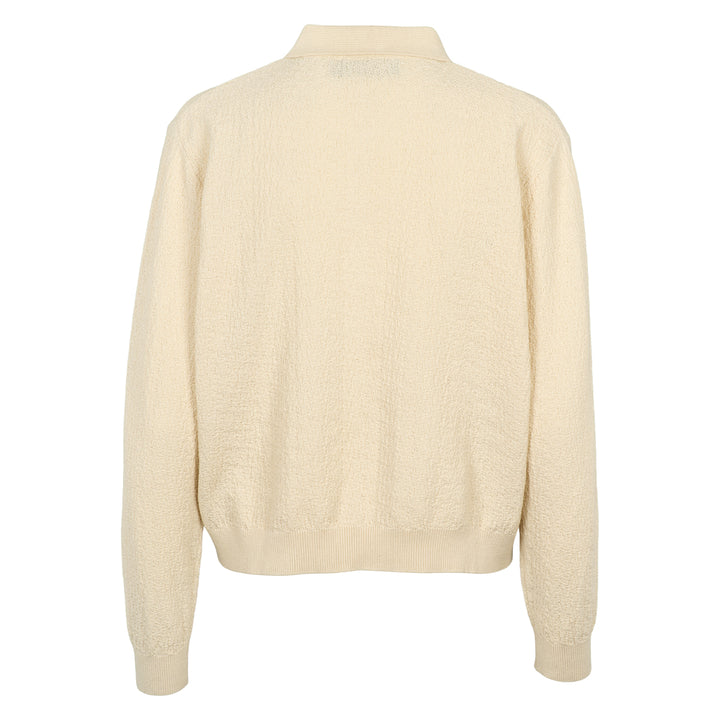 Conservandum KNIT polo top Sweatshirt Birch 013090500