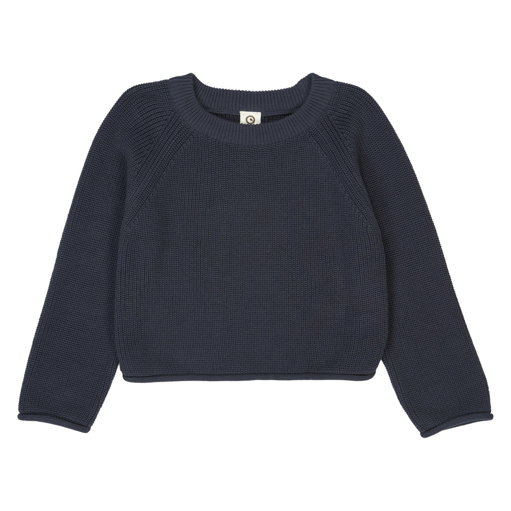 müsli KNIT sweater L_S Tee Night blue 019402301
