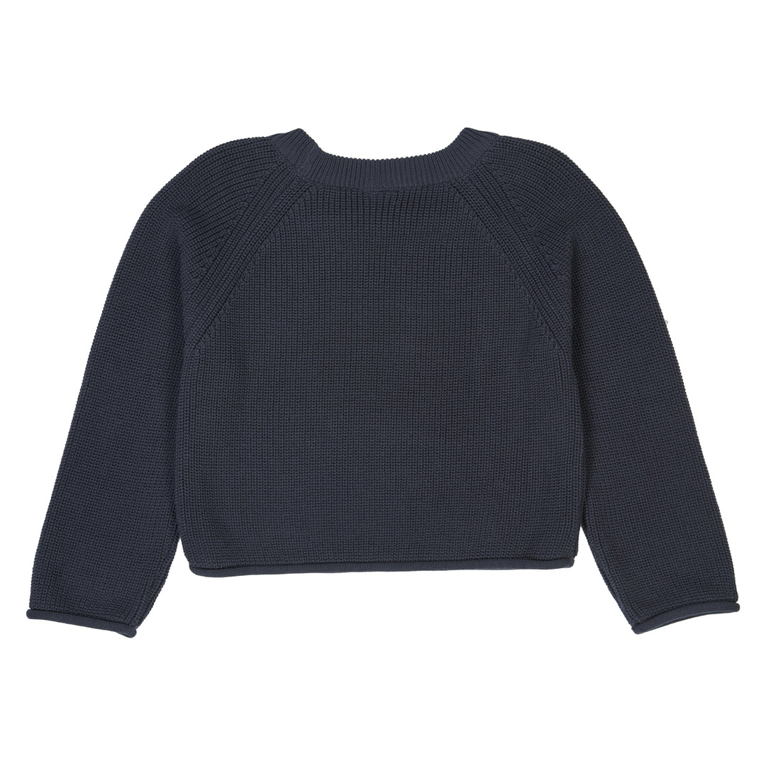 müsli KNIT sweater L_S Tee Night blue 019402301