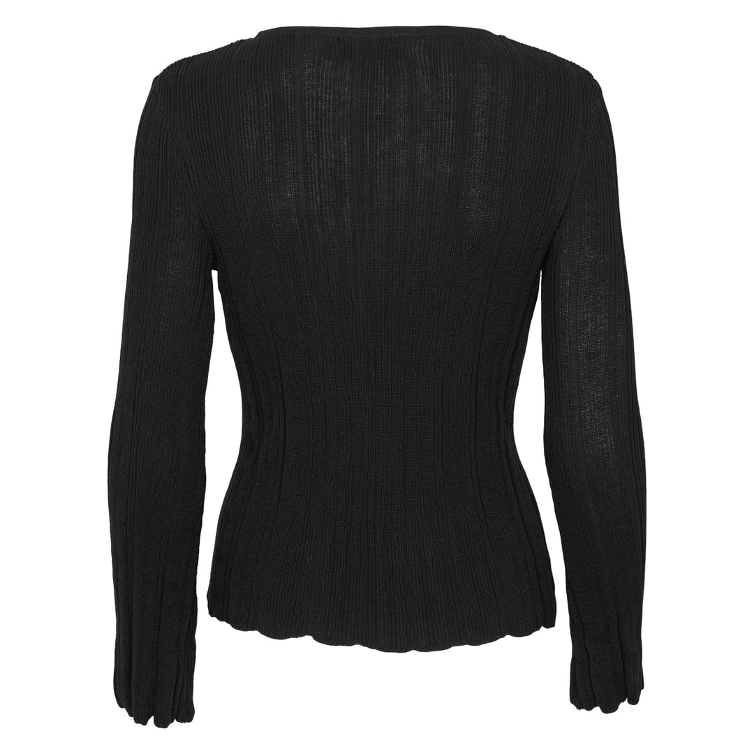 Conservandum KNIT sweater -slim fit Sweatshirt Black 019400706