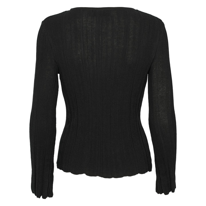 Conservandum KNIT sweater -slim fit Sweatshirt Black 019400706