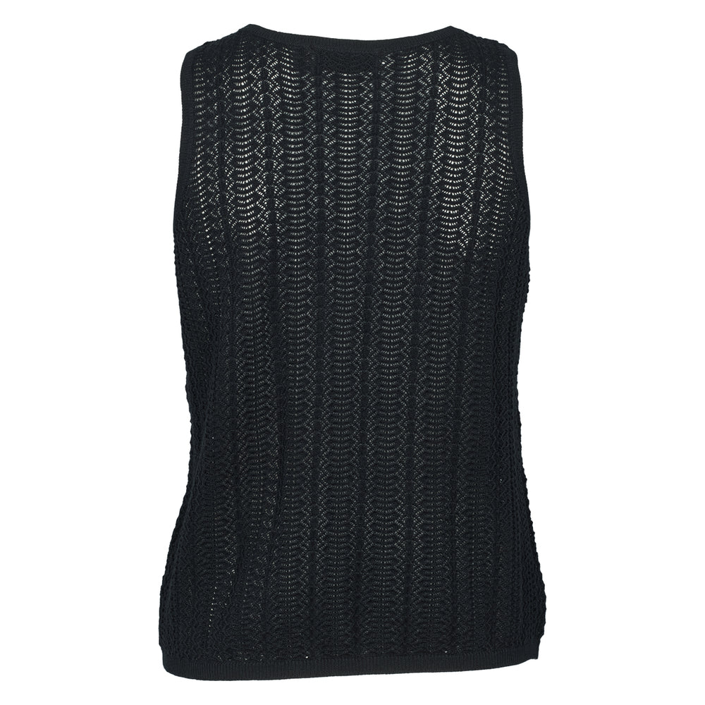 Conservandum KNIT top S_S Tee Black 019400706