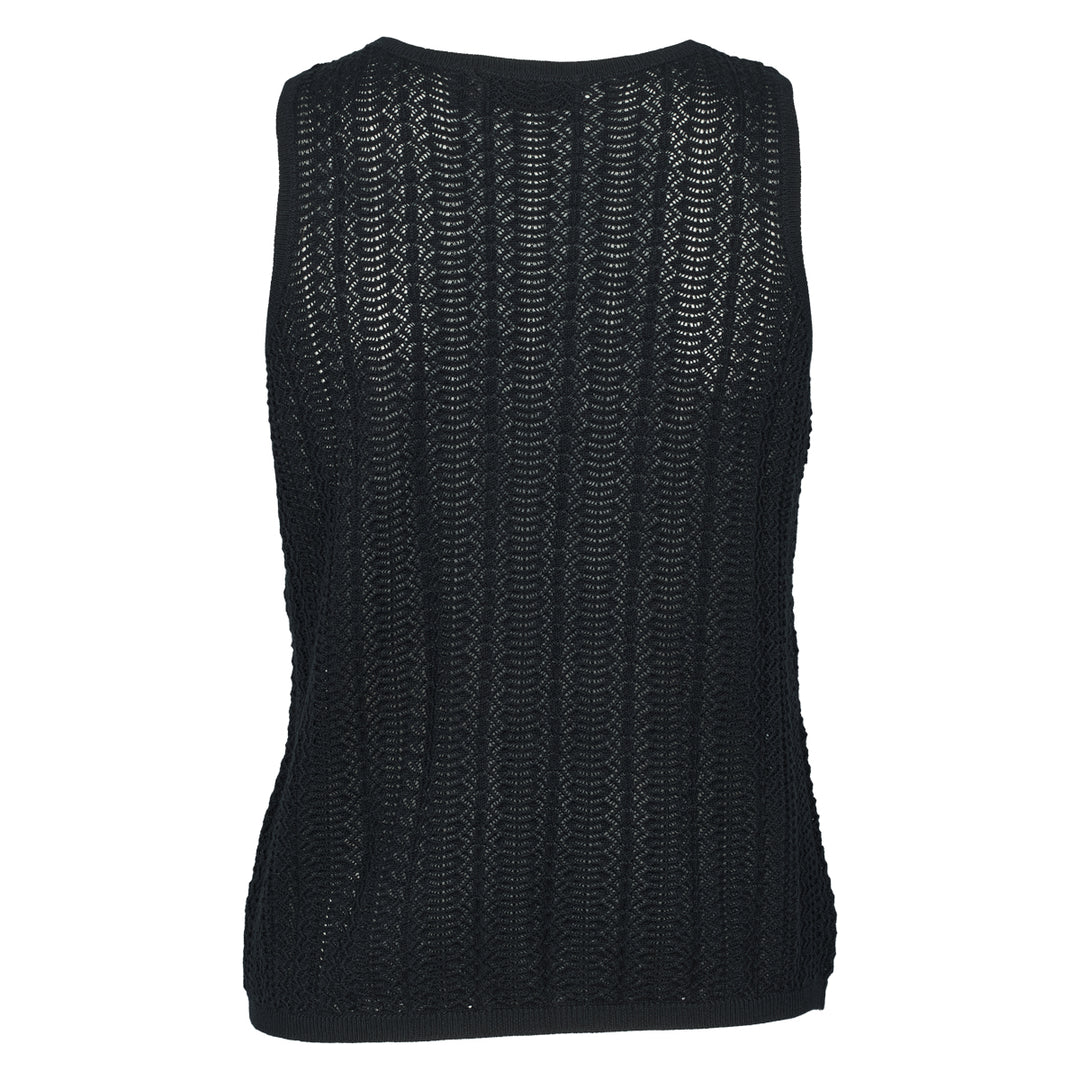 Conservandum KNIT top S_S Tee Black 019400706