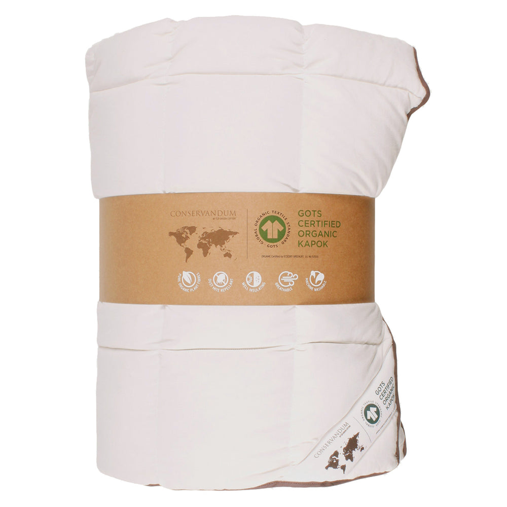 Conservandum Kapok duvet - ADULT Bed Linen & Blankets Creme 011060200