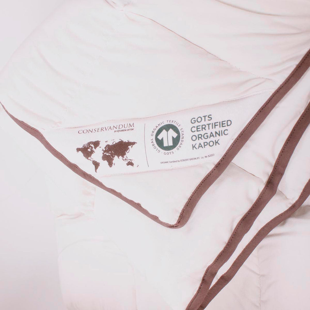 Conservandum Kapok duvet - ADULT Bed Linen & Blankets Creme 011060200