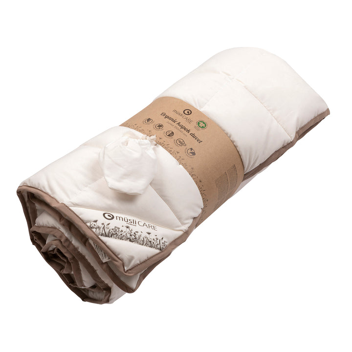 müsli Kapok duvet - JUNIOR 100x140 cm Bed Linen & Blankets Cream 011060200