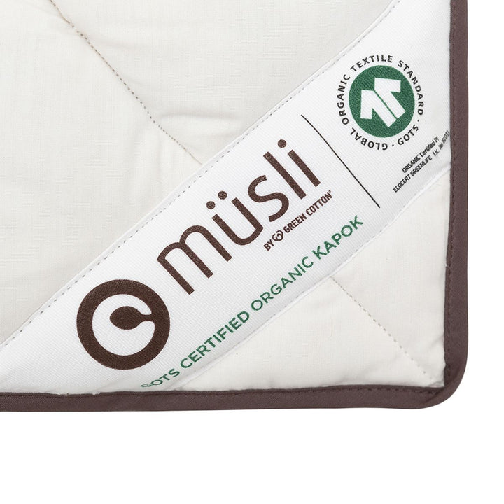 müsli Kapok pillow 60x40 cm Bed Linen & Blankets Cream 011060200