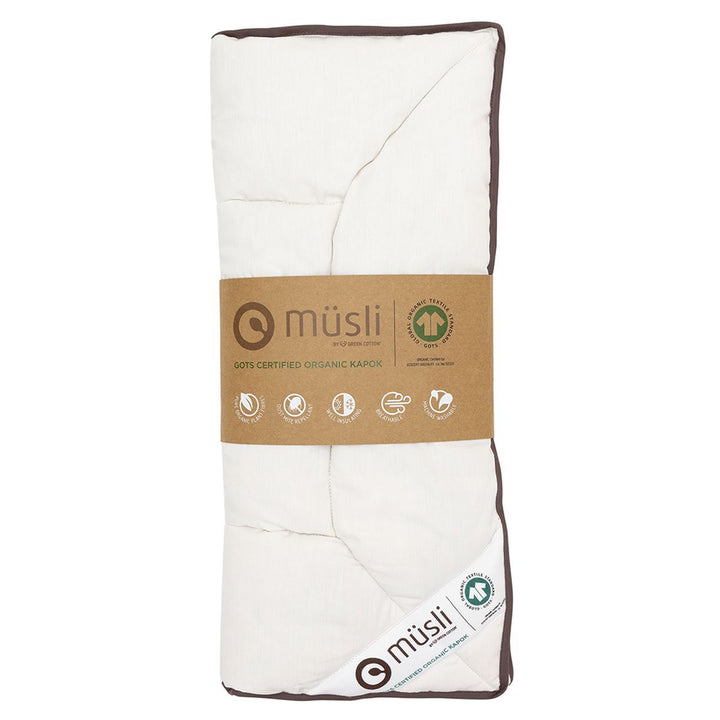 müsli Kapok pillow 60x40 cm Bed Linen & Blankets Cream 011060200