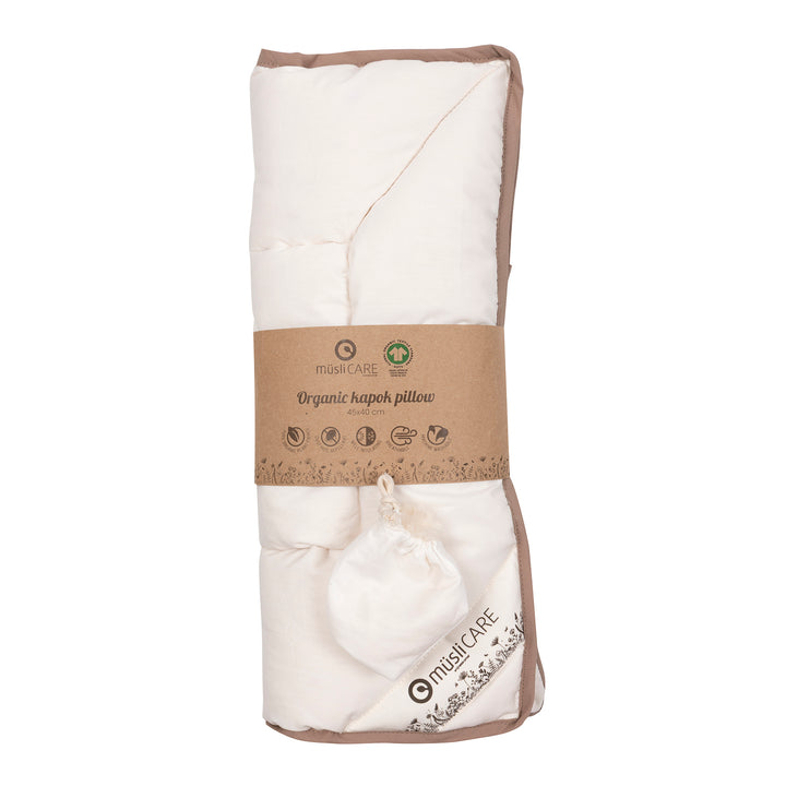 müsli Kapok pillow 60x40 cm Bed Linen & Blankets Cream 011060200