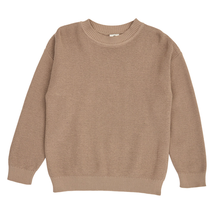 müsli Knit Sweater L_S Tee Walnut 017080802