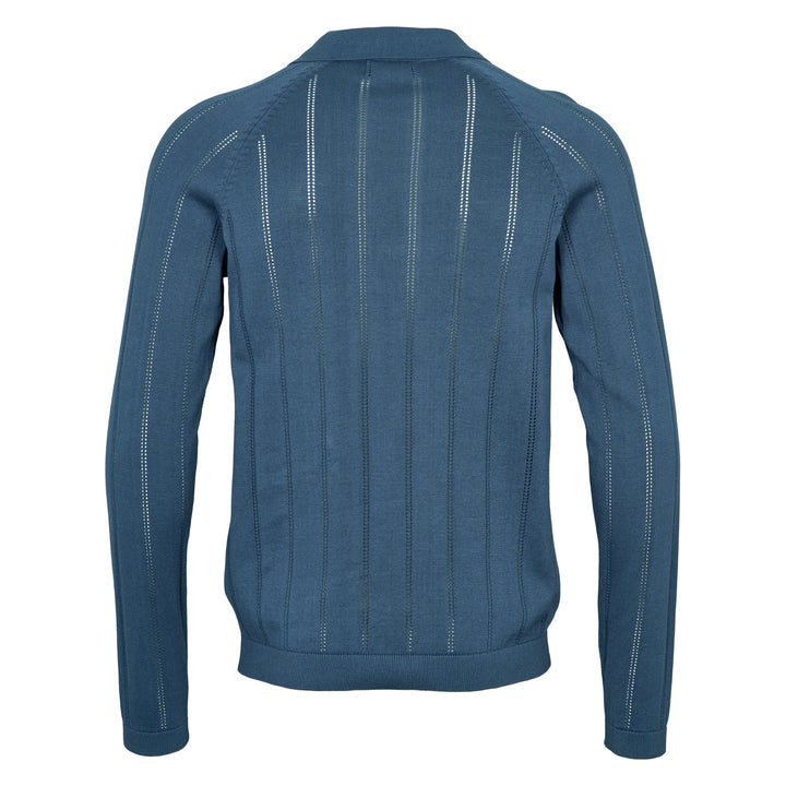 Conservandum Knitted polo shirt Sweatshirt Navy 019403101