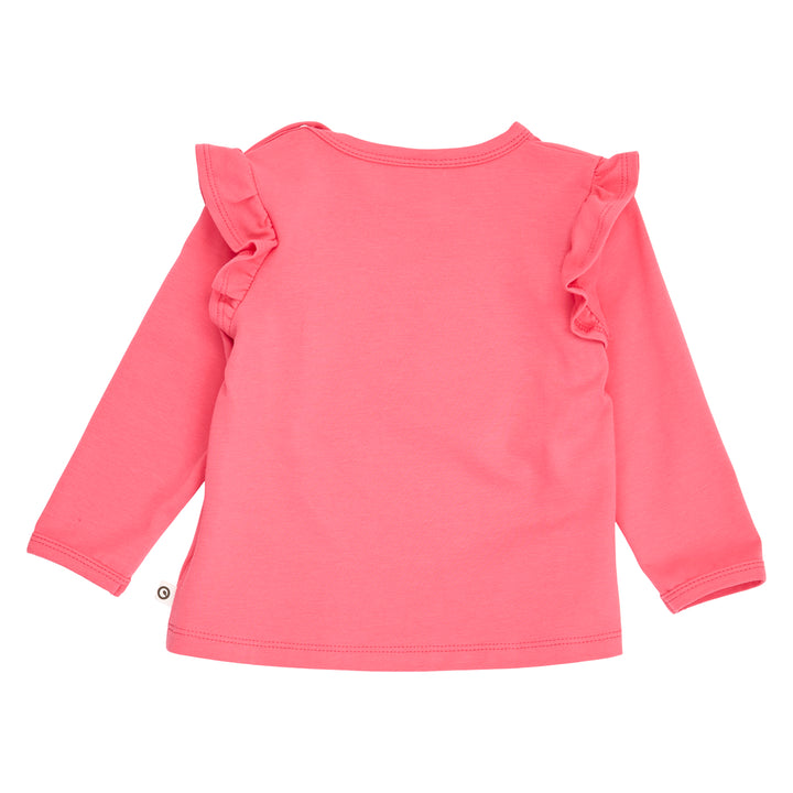 müsli Love Letter Frill L/S T Baby L_S Tee Rouge Red 018175500