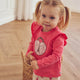 müsli Love Letter Frill L/S T Baby L_S Tee Rouge Red 018175500