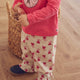 müsli Love Letter Frill Pants Baby Pants Oak/ Rouge red 690000340